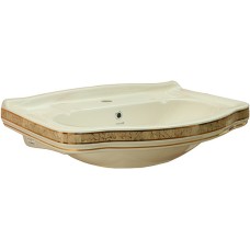 Раковина Creavit Klasik KL065-ЗЕ карамель, диагональ беж 