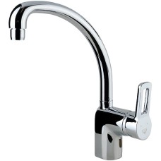 Смеситель Timo Junior-Inox 1906F для кухонной мойки 