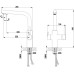 Смеситель Lemark Comfort LM3060C для кухонной мойки