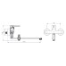 Смеситель VitrA Minimax S A42037EXP для ванны с душем