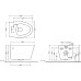 Унитаз подвесной Jaquar Vignette VGS-WHT-81953 безободковый