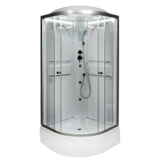 Душевая кабина AvaCan L590 LED+GM 90x90 с гидромассажем
