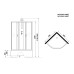 Душевая кабина Niagara NG-2308-14BKT 90x90