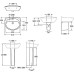 Раковина Gustavsberg Estetic 410360R1 61 см