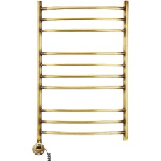 Полотенцесушитель электрический Domoterm Калипсо П10 50x80, античная бронза, L 