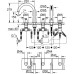 Смеситель Grohe Atrio New 19922AL3 на борт ванны