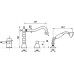 Смеситель Migliore Oxford ML.OXF-6358 Bi Br на борт ванны