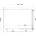 Душевой уголок Vegas Glass ZP+ZPV 110*80 07 10 профиль матовый хром, стекло сатин
