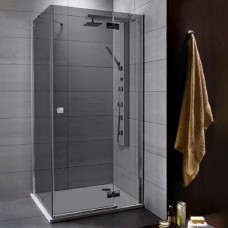 Душевой уголок Radaway Almatea KDJ 100x80 стекло графит R 