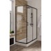 Душевое ограждение Niagara NG-6812-08 BLACK 120x80
