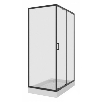 Душевое ограждение Niagara NG-6812-08 BLACK 120x80