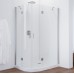 Душевой уголок Vegas Glass AFS-F 110*100 08 01 R профиль глянцевый хром, стекло прозрачное