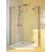 Душевой уголок GuteWetter Lux Festt GK-101 правый 100x100 см стекло бесцветное, профиль хром