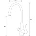 Смеситель Zorg Sanitary ZR 339 YF Satin для кухонной мойки