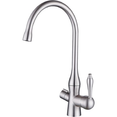 Смеситель Zorg Sanitary ZR 339 YF Satin для кухонной мойки