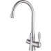 Смеситель Zorg Sanitary ZR 339 YF Satin для кухонной мойки