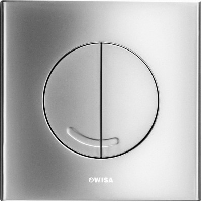 Кнопка смыва Wisa XS Argos DF матовый хром