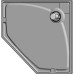 Поддон для душа GuteWetter Deluxe 90x90x4 P белый