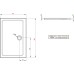 Поддон для душа Radaway Doros D90x100
