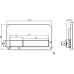 Комплект Villeroy & Boch O Novo 5660D301 с кнопкой смыва