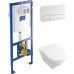 Комплект Villeroy & Boch O Novo 5660D301 с кнопкой смыва