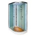 Душевая кабина Deto EM1511 L LED 110x80 с гидромассажем
