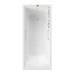 Чугунная ванна Vinsent Veron Devon 175x75x45 с квадратными ручками матовое золото и антискользящим покрытием