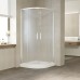Душевой уголок Vegas Glass ZS 0100 01 10 профиль белый, стекло сатин