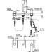 Смеситель Grohe Lineare New 19965001 на борт ванны