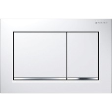 Кнопка смыва Geberit Omega 30 115.080.KJ.1 белая/хром 