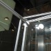 Душевая дверь в нишу GuteWetter Practic Door GK-404 левая (68-72)x190 стекло бесцветное, профиль мат. хром