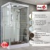 Душевая кабина AvaCan V2810 LED 100x80