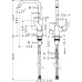 Смеситель Hansgrohe Focus E2 31823000 для кухонной мойки