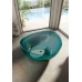 Прозрачная ванна ABBER Kristall AT9705Aquamarin 150x150