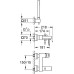 Смеситель Grohe Eurocube 23141000 для ванны с душем