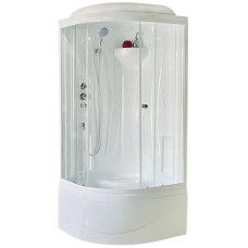 Душевая кабина Royal Bath RB90BK1-T-CH 90x90