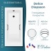 Ванна из искусственного камня Delice Diapason 165x70 глянцевая с черными ручками DLR330017RB-G