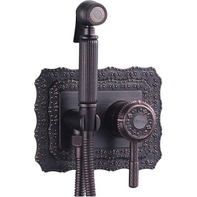 Гигиенический душ Lemark Jasmine LM6619ORB со смесителем, С ВНУТРЕННЕЙ ЧАСТЬЮ