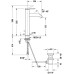 Смеситель Duravit C.1 C11030001010 для раковины