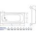 Стальная ванна Koller Pool 160x70 см