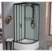 Душевая кабина Frank F409/2 Black 90x90
