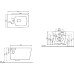 Унитаз подвесной Jaquar Aria ARS-WHT-39951