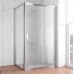 Душевой уголок Vegas Glass ZP+ZPV 100*80 08 02 профиль глянцевый хром, стекло шиншилла