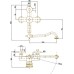 Душевая стойка Bronze de Luxe 10120DF/1