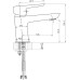 Смеситель BelBagno Rowena ROW LVM CRM для раковины