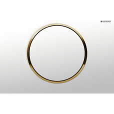 Кнопка смыва Geberit Sigma 10 115.758.KK.5 белый / золото 
