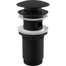 Донный клапан для раковины AlcaPlast A392 BLACK 