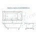 Ванна из искусственного камня Delice Astra 150x70 глянцевая DLR330053-G