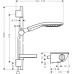 Душевой комплект Hansgrohe Ecostat/Raindance Select S 150 27037000