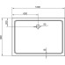 Поддон для душа Cezares SMC AH 120x90 см